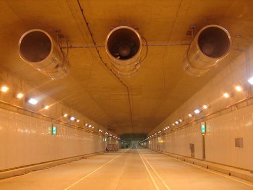 Hệ thống quạt thông gió trong hầm